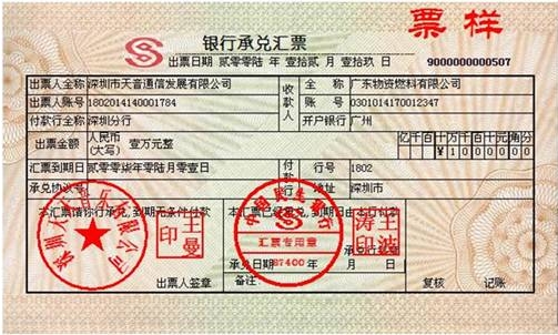 银行承兑汇票