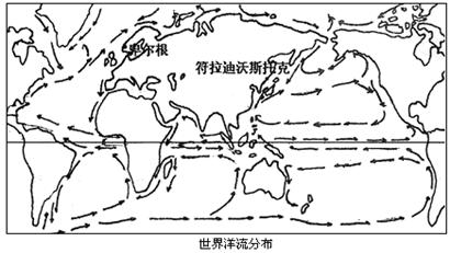 高中地理知识点复习《世界洋流分布规律及其对